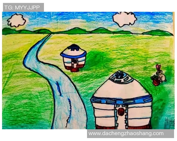 儿童创意无限足球场画作展现童真与梦想的美好瞬间