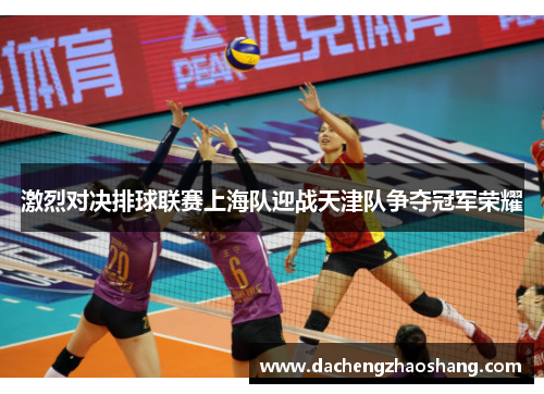 激烈对决排球联赛上海队迎战天津队争夺冠军荣耀